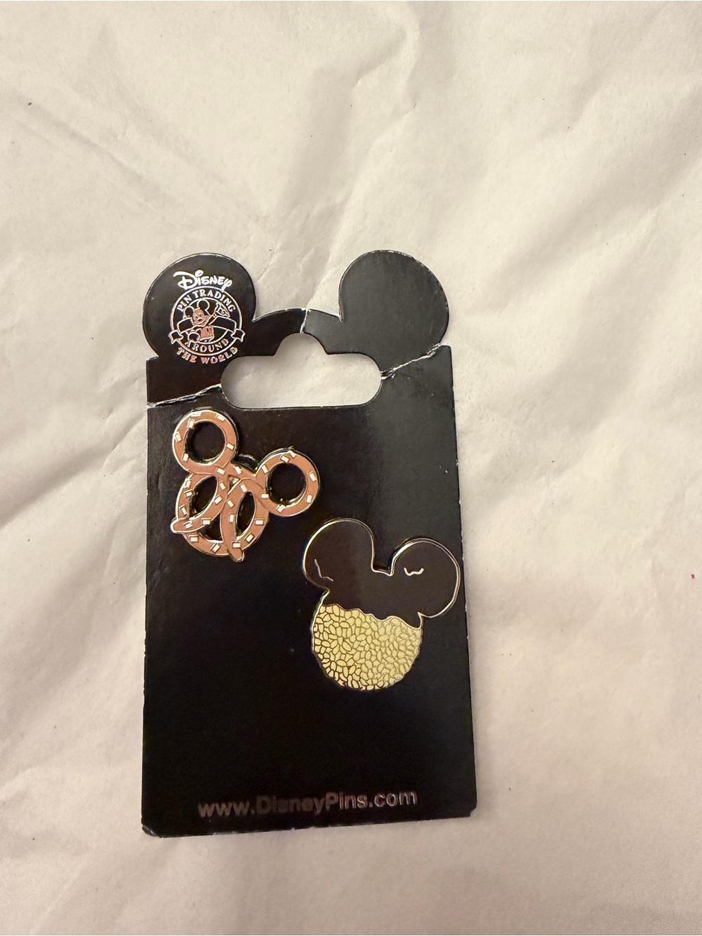 New - Disney Parks - Snack Themed - Trading  Pin Set